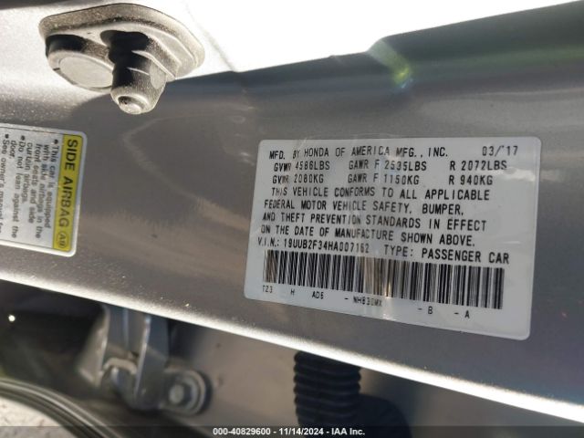 19UUB2F34HA007162 Acura Tlx V6