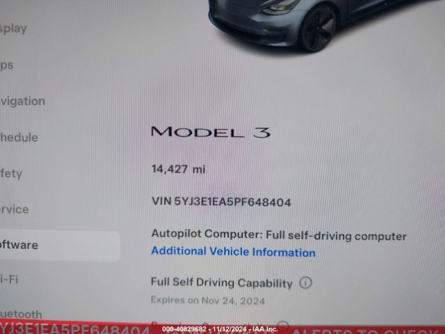 5YJ3E1EA5PF648404 Tesla Model 3 Rear-wheel Drive
