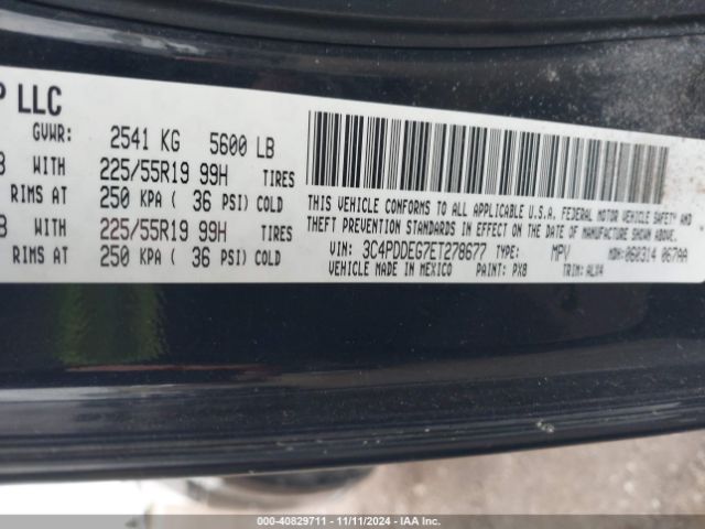3C4PDDEG7ET278677 Dodge Journey R/t