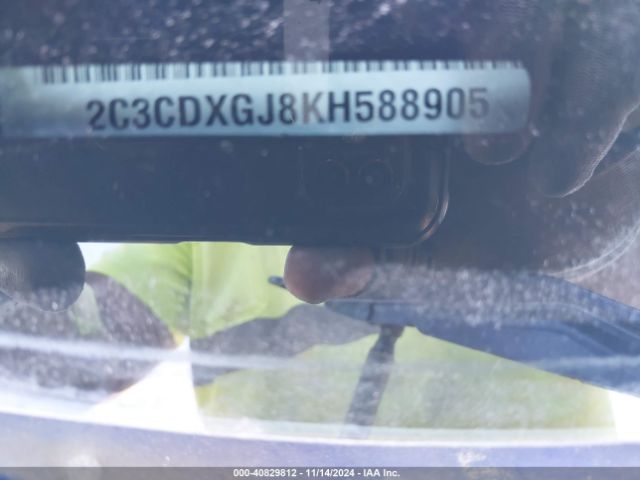 2C3CDXGJ8KH588905 Dodge Charger Scat Pack Rwd