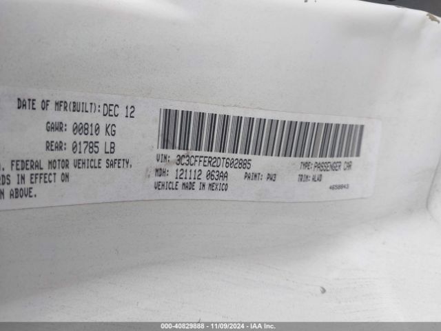 2013 FIAT 500C 3C3CFFER2DT602885 Photo 8