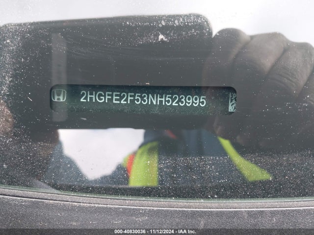 Honda Civic Sport 2022 2HGFE2F53NH523995 Image 9