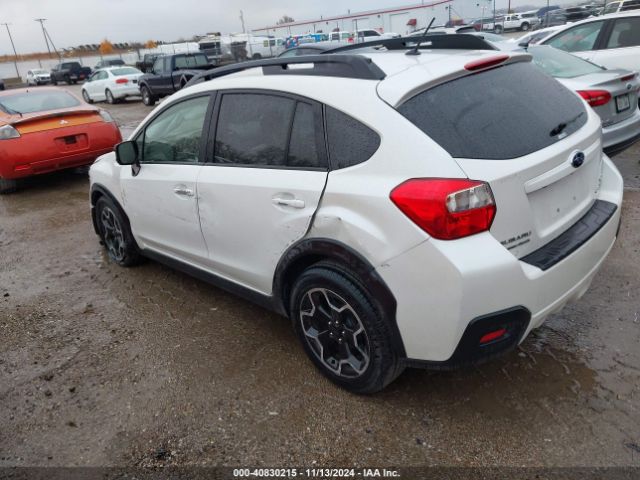 JF2GPAGC2E8255422 Subaru Xv Crosstrek 2.0i Limited