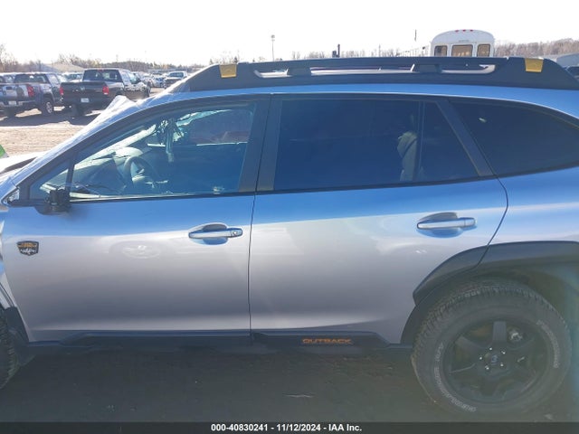 40830241 :رقم المزاد ، 4S4BTGUD7R3236500 vin ، 2024 Subaru Outback Wilderness مزاد بيع