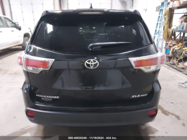 5TDJKRFH2GS259838 Toyota Highlander Xle V6