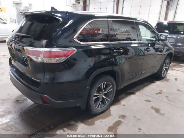 5TDJKRFH2GS259838 Toyota Highlander Xle V6
