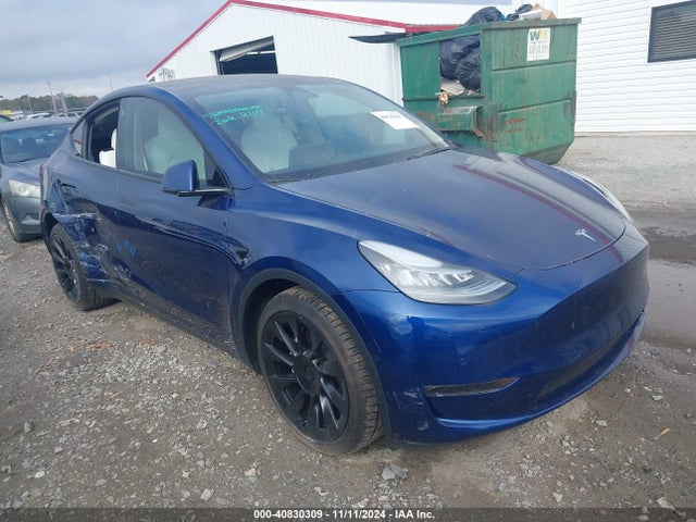 2021 TESLA MODEL Y 5YJYGDEEXMF080599 Photo 0