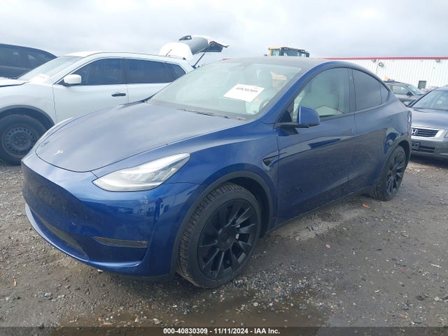 2021 TESLA MODEL Y 5YJYGDEEXMF080599 Photo 1