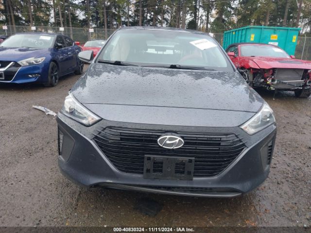 KMHC65LC4KU166902 Hyundai Ioniq Hybrid Blue