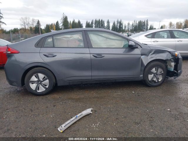 KMHC65LC4KU166902 Hyundai Ioniq Hybrid Blue