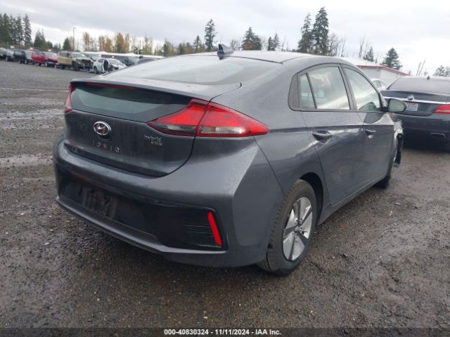 KMHC65LC4KU166902 Hyundai Ioniq Hybrid Blue