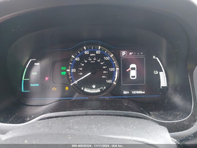 KMHC65LC4KU166902 Hyundai Ioniq Hybrid Blue
