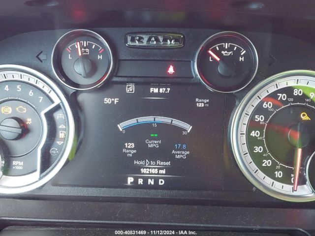 1C6RR7TT8KS588126 RAM 1500 Classic Big Horn  4x4 6'4 Box
