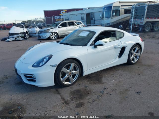 2014 PORSCHE CAYMAN WP0AA2A87EK172054 Photo 1