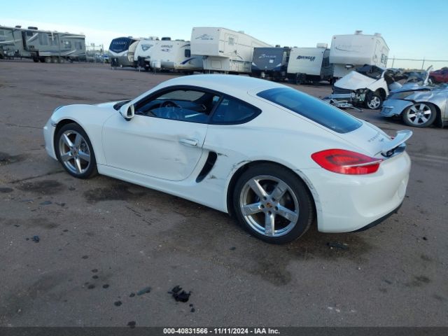 2014 PORSCHE CAYMAN WP0AA2A87EK172054 Photo 2