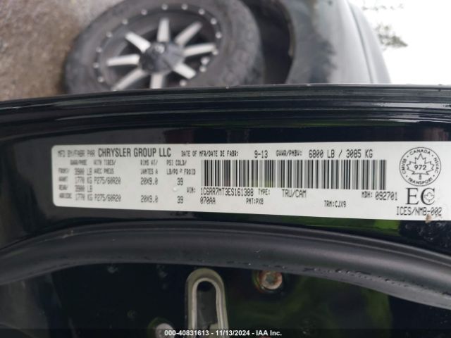 1C6RR7MT3ES161388 RAM 1500 Sport