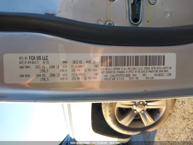 1C4NJPFA7FD419685 Jeep Patriot High Altitude Edition