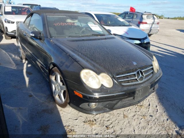 2007 MERCEDES-BENZ CLK 550 WDBTK72F97F229767