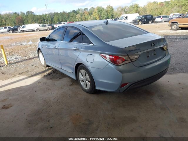 KMHEC4A45EA116930 Hyundai SONATA HYBRID