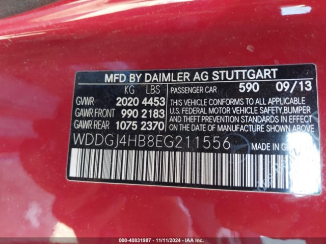 2014 MERCEDES-BENZ C 250 WDDGJ4HB8EG211556 Photo 8