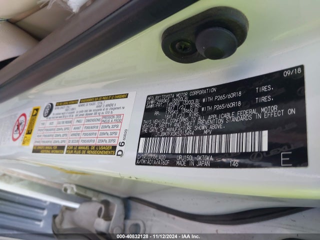 Lexus Gx 460 Premium 2019 JTJBM7FX0K5213494 Image 9