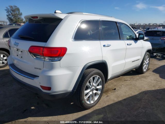 1C4RJEBG4HC740754 Jeep Grand Cherokee Limited 4x2