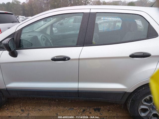 MAJ3P1RE1JC189499 Ford ECOSPORT S