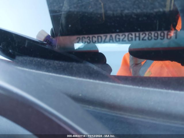 2C3CDZAG2GH289961 Dodge Challenger Sxt