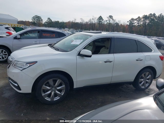 5FRYD4H8XFB013114 Acura Mdx Advance Pkg W/entertainment Pkg