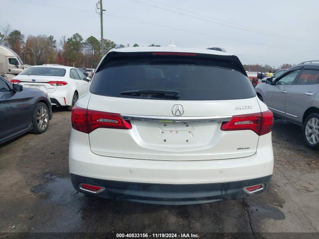 5FRYD4H8XFB013114 Acura Mdx Advance Pkg W/entertainment Pkg