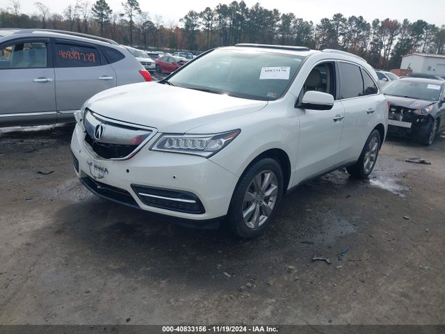 5FRYD4H8XFB013114 Acura Mdx Advance Pkg W/entertainment Pkg