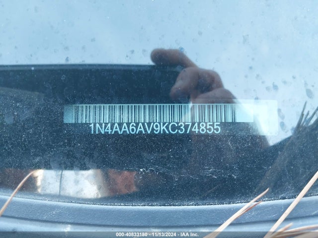 Nissan Maxima 3.5 S 2019 1N4AA6AV9KC374855 Image 9