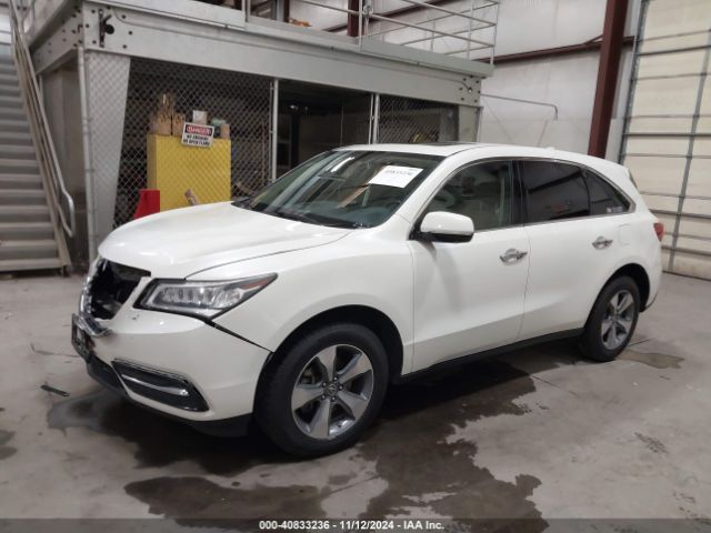 5FRYD4H22GB017459 Acura Mdx Acurawatch Plus Package