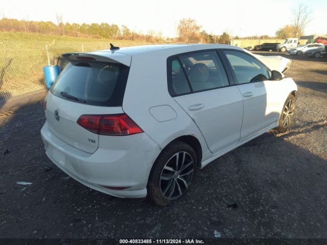 3VW217AU0FM004892 Volkswagen Golf Tsi Se 4-door