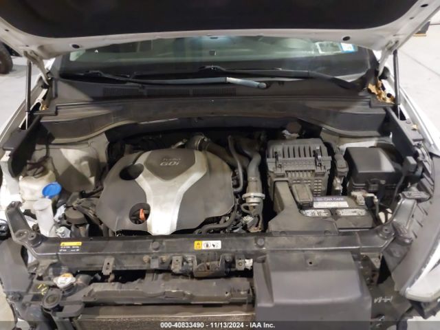 5XYZUDLA4FG269726 Hyundai Santa Fe Sport 2.0l Turbo