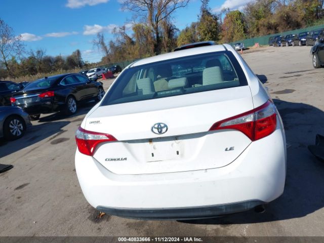 2T1BURHE8EC022326 Toyota Corolla Le Plus
