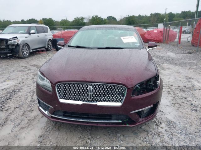 3LN6L5LU3JR614406 Lincoln Mkz Hybrid Select