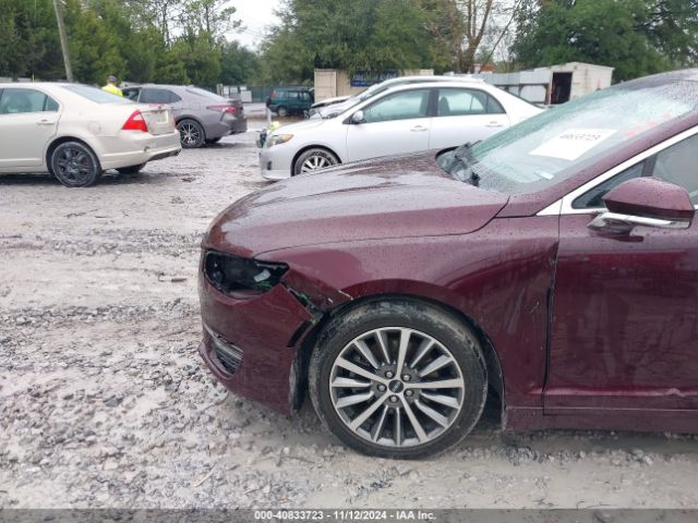 3LN6L5LU3JR614406 Lincoln Mkz Hybrid Select