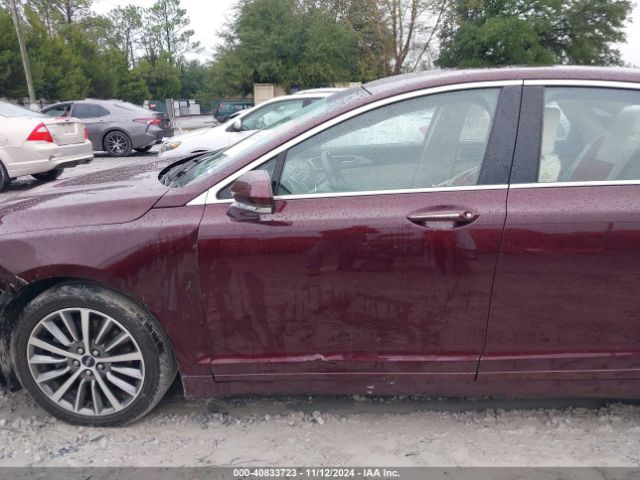 3LN6L5LU3JR614406 Lincoln Mkz Hybrid Select