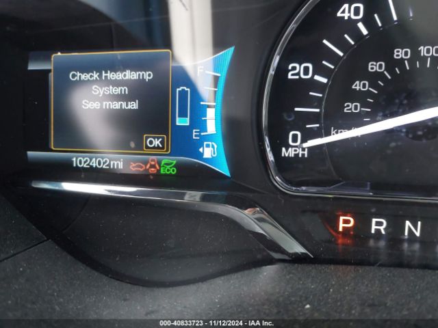 3LN6L5LU3JR614406 Lincoln Mkz Hybrid Select