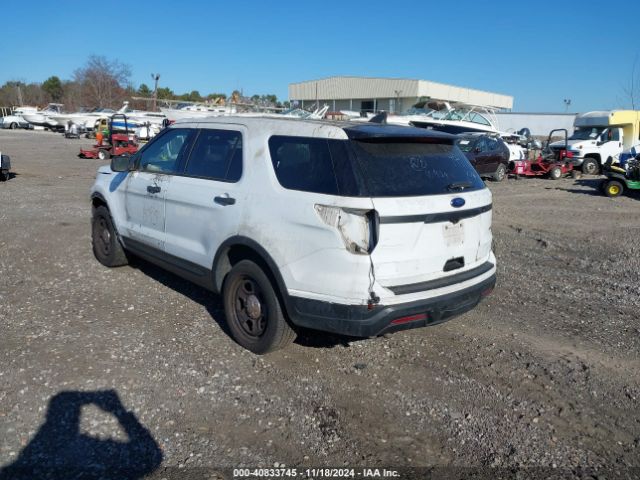 1FM5K8AR0JGB19215 Ford Police Interceptor Utility