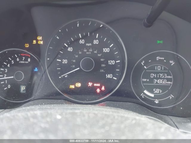 3CZRU6H39KG713288 Honda HR-V LX