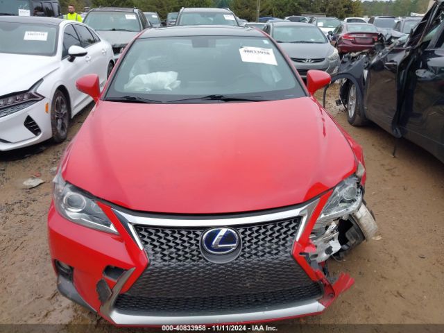 JTHKD5BH8F2224531 Lexus CT 200H