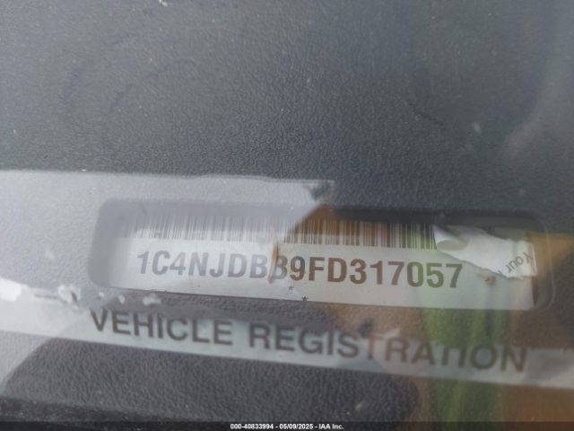 1C4NJDBB9FD317057 Jeep Compass Sport