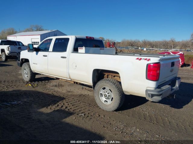 1GC1KUEG0JF228493 Chevrolet Silverado 2500hd Wt
