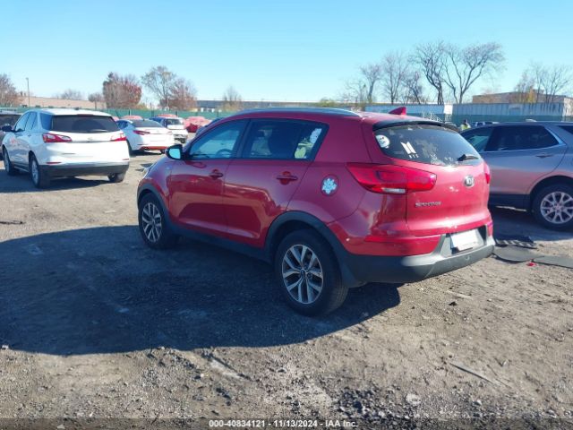 KNDPBCAC1F7694300 KIA Sportage Lx