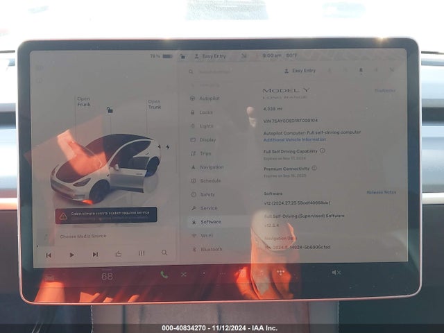 2024 TESLA MODEL Y 7SAYGDED1RF098104 Photo 6