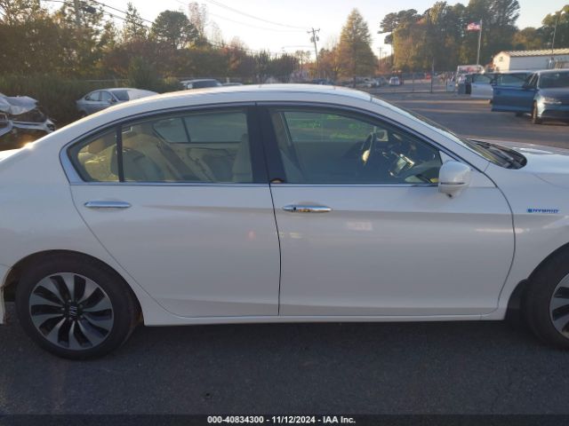 JHMCR6F54HC015814 Honda Accord Hybrid Ex-l