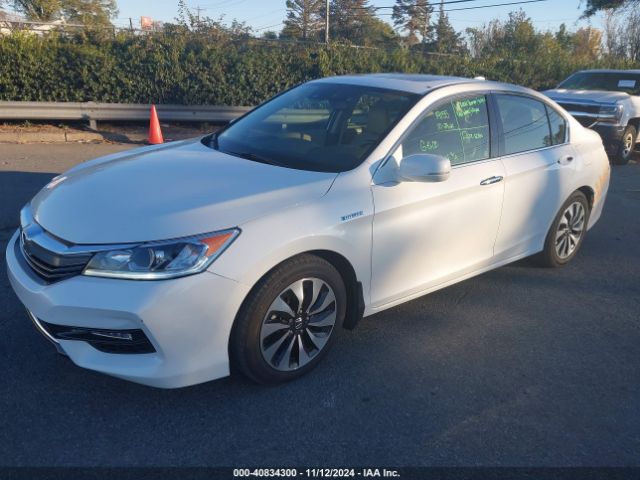 JHMCR6F54HC015814 Honda Accord Hybrid Ex-l
