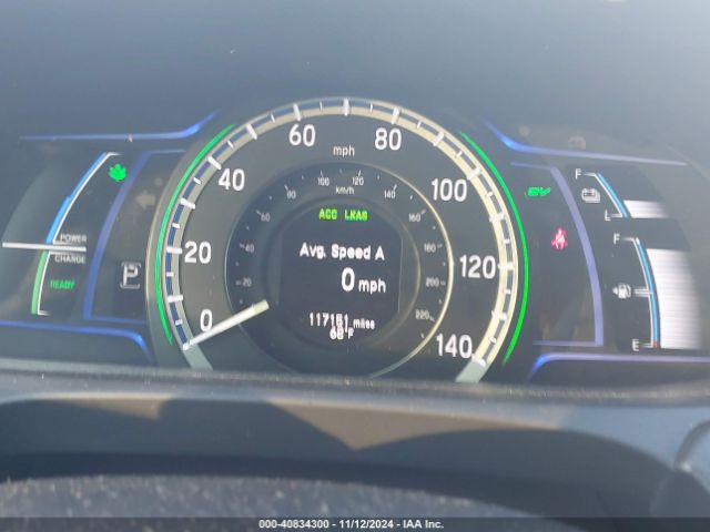 JHMCR6F54HC015814 Honda Accord Hybrid Ex-l